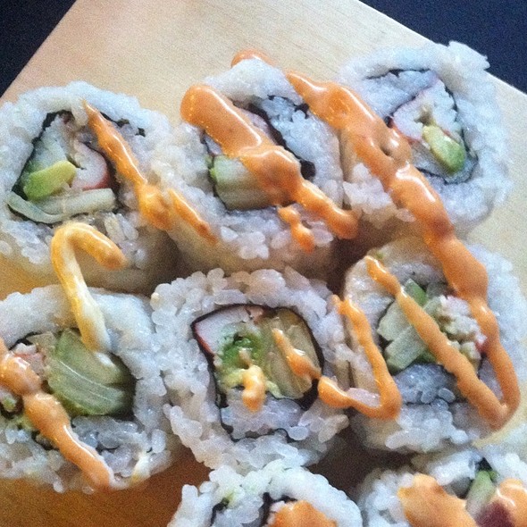 Order Spicy Crunchy  California Roll food online from Abi sushi store, Astoria on bringmethat.com