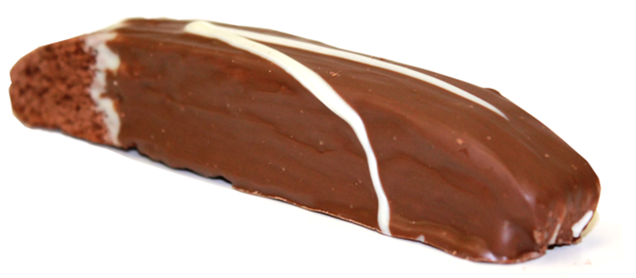 Order Double Dip Chocolate Flavored Biscotti food online from Anita Biscottis store, Sinking Spring on bringmethat.com