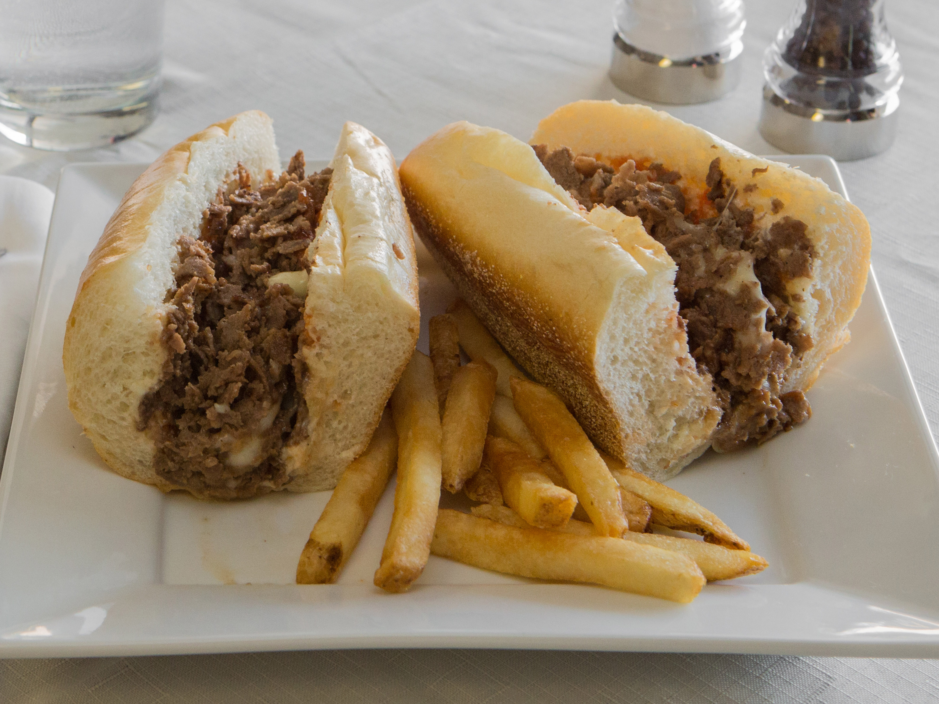 Order Cheesesteak food online from Philly Wings & Things store, Clifton Heights on bringmethat.com