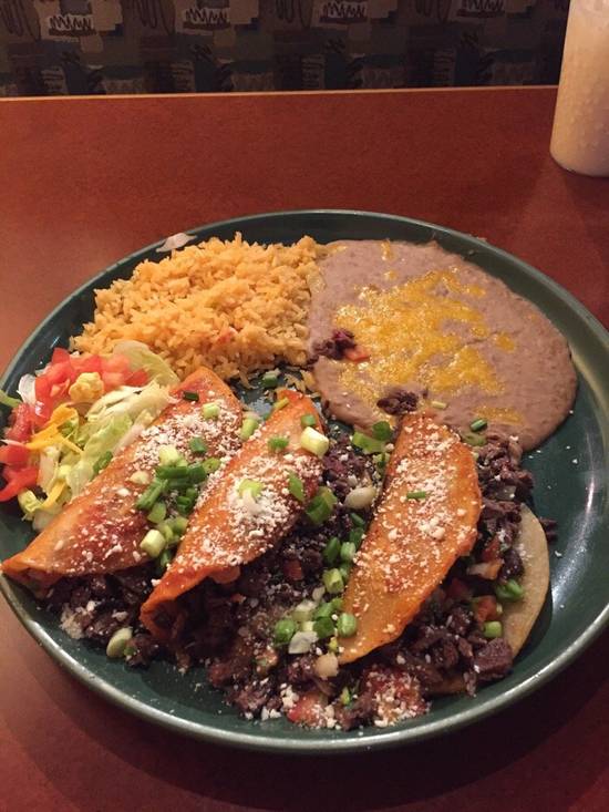 Order Al Carbon Tacos food online from Don Chuy Mexican Restaurant store, Bonney Lake on bringmethat.com