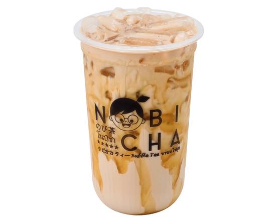Order Honey Milk Tea food online from Nobi Cha Bubble Tea store, Atlanta on bringmethat.com