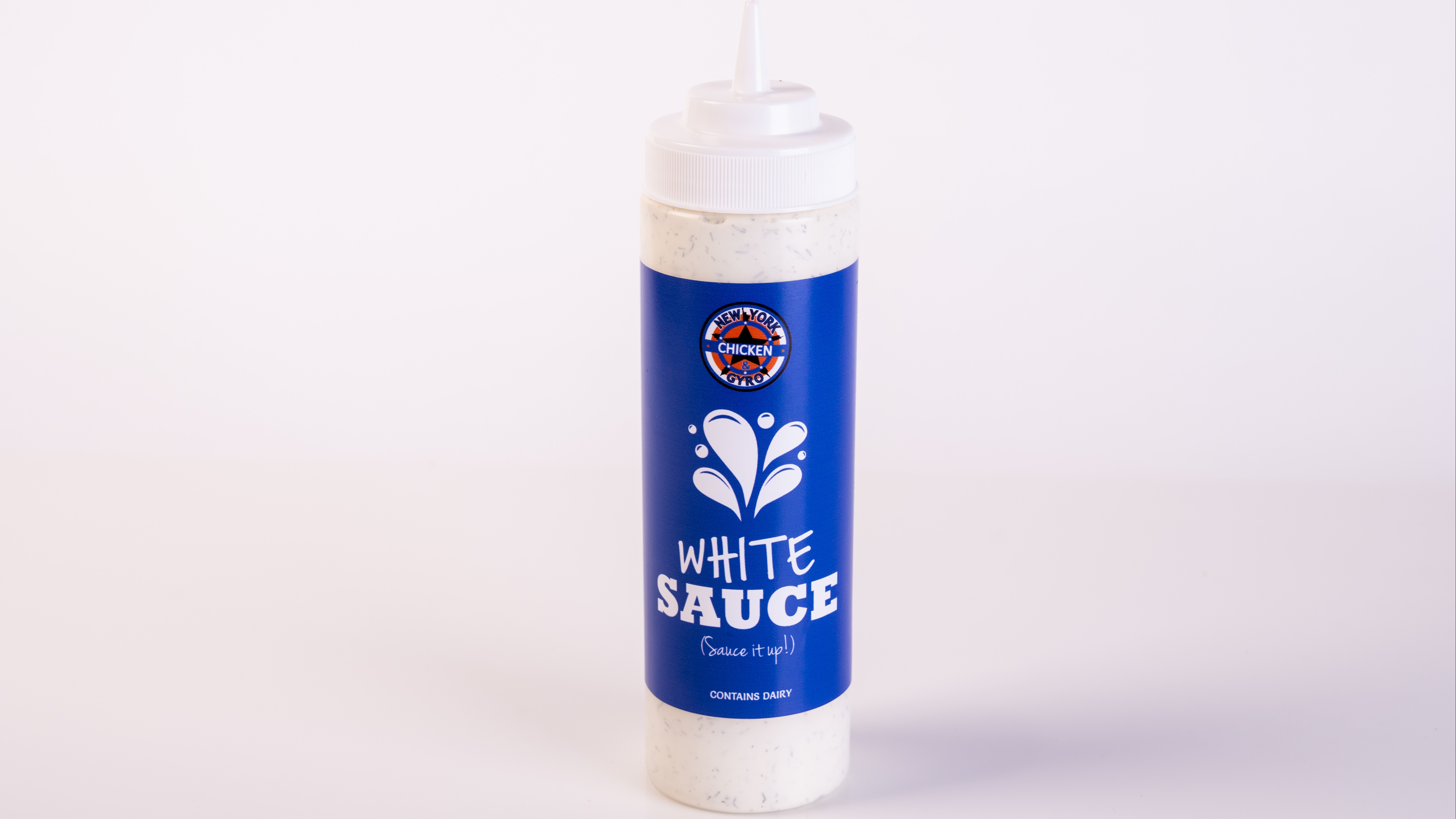 Order White Sauce 24 oz bottle food online from New York Chicken & Gyro store, Canoga Park on bringmethat.com