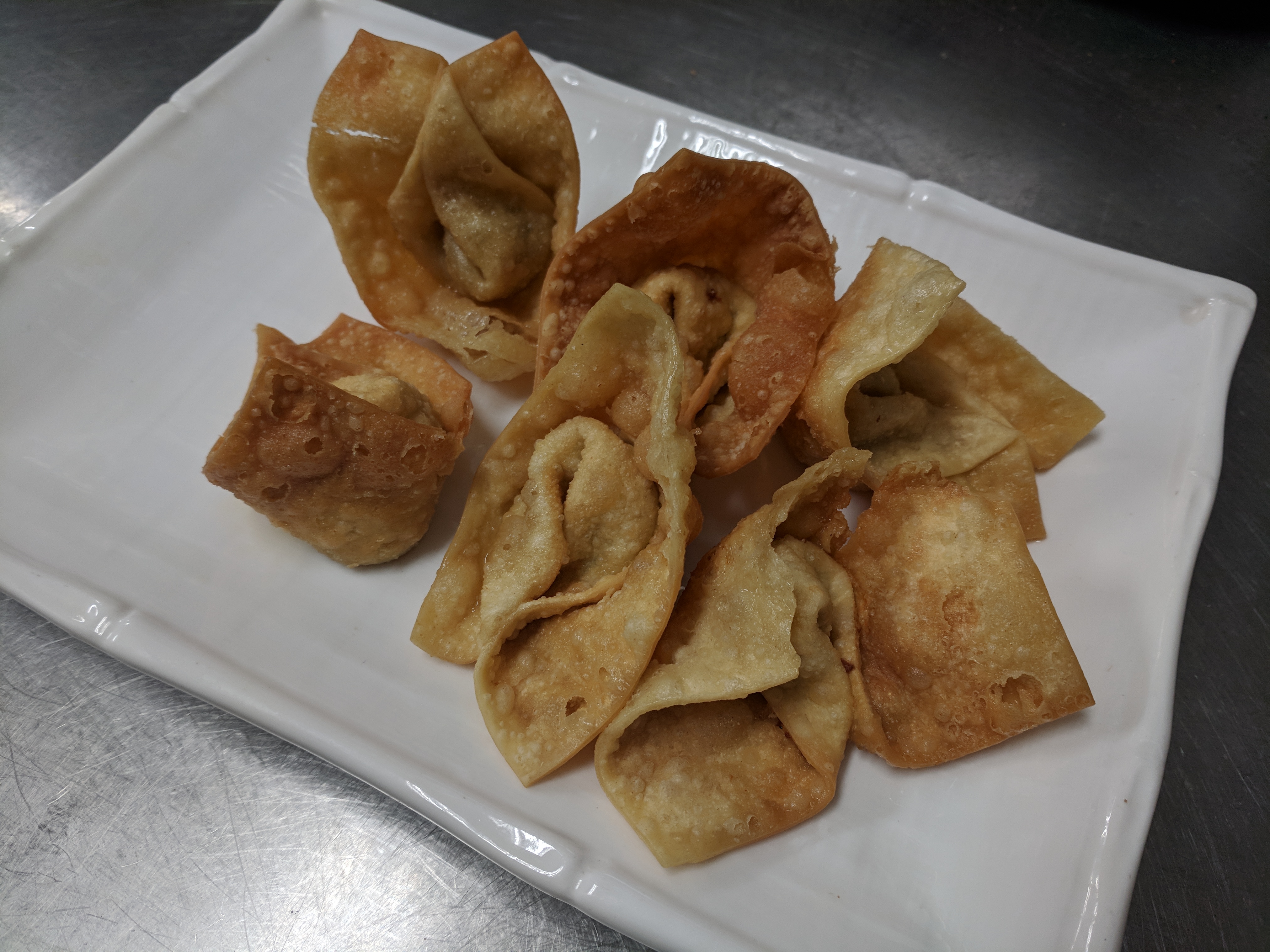 Order B11. Fried Wonton food online from Oryza Authentic Chinese store, Iowa City on bringmethat.com