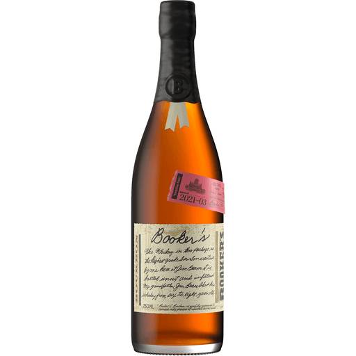 Order Booker's Kentucky Straight Bourbon Whiskey (750 ML) 1605 food online from BevMo! store, Colma on bringmethat.com