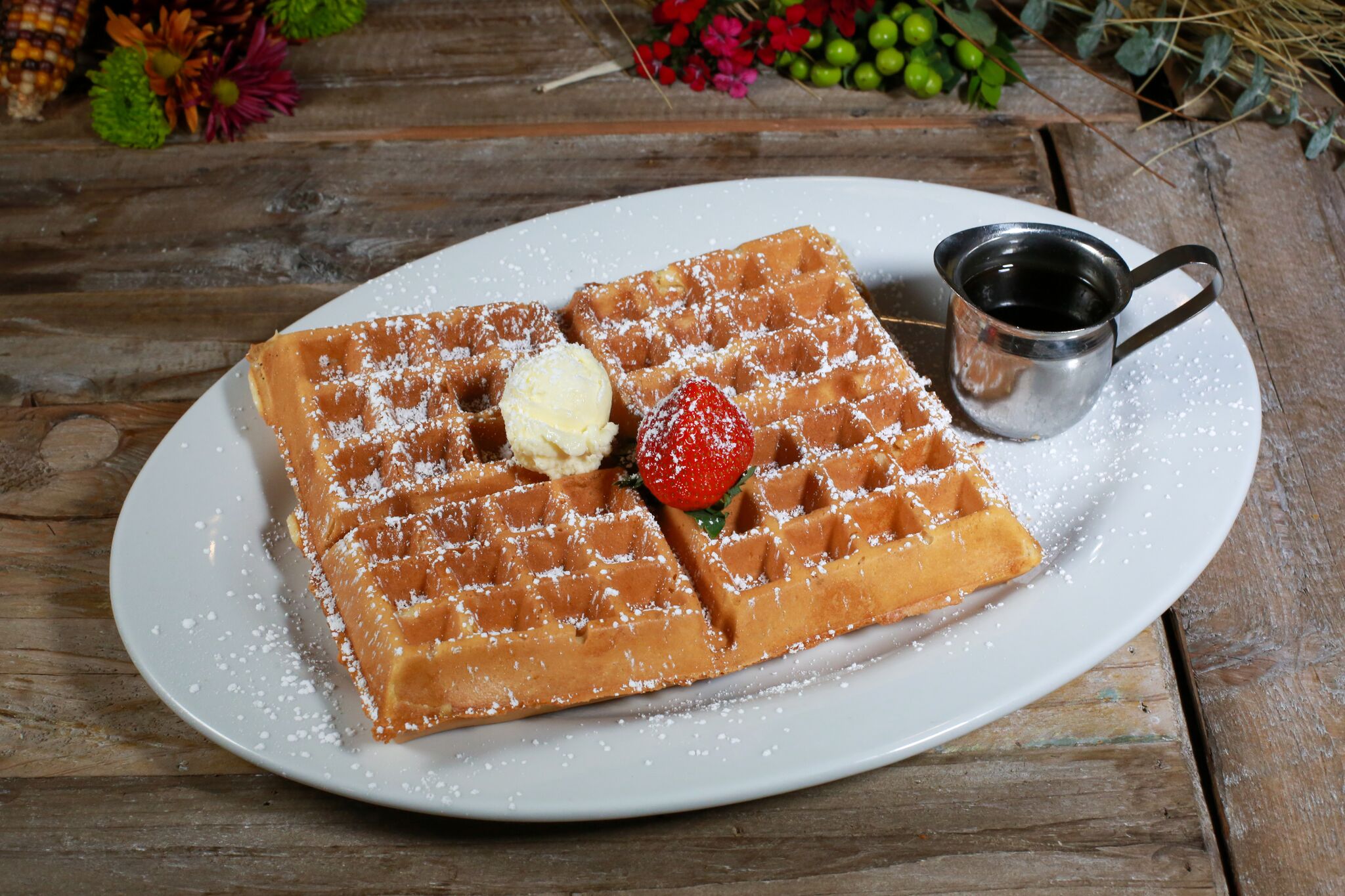 Order Vanilla Waffle food online from Hash House A Go Go store, Henderson on bringmethat.com