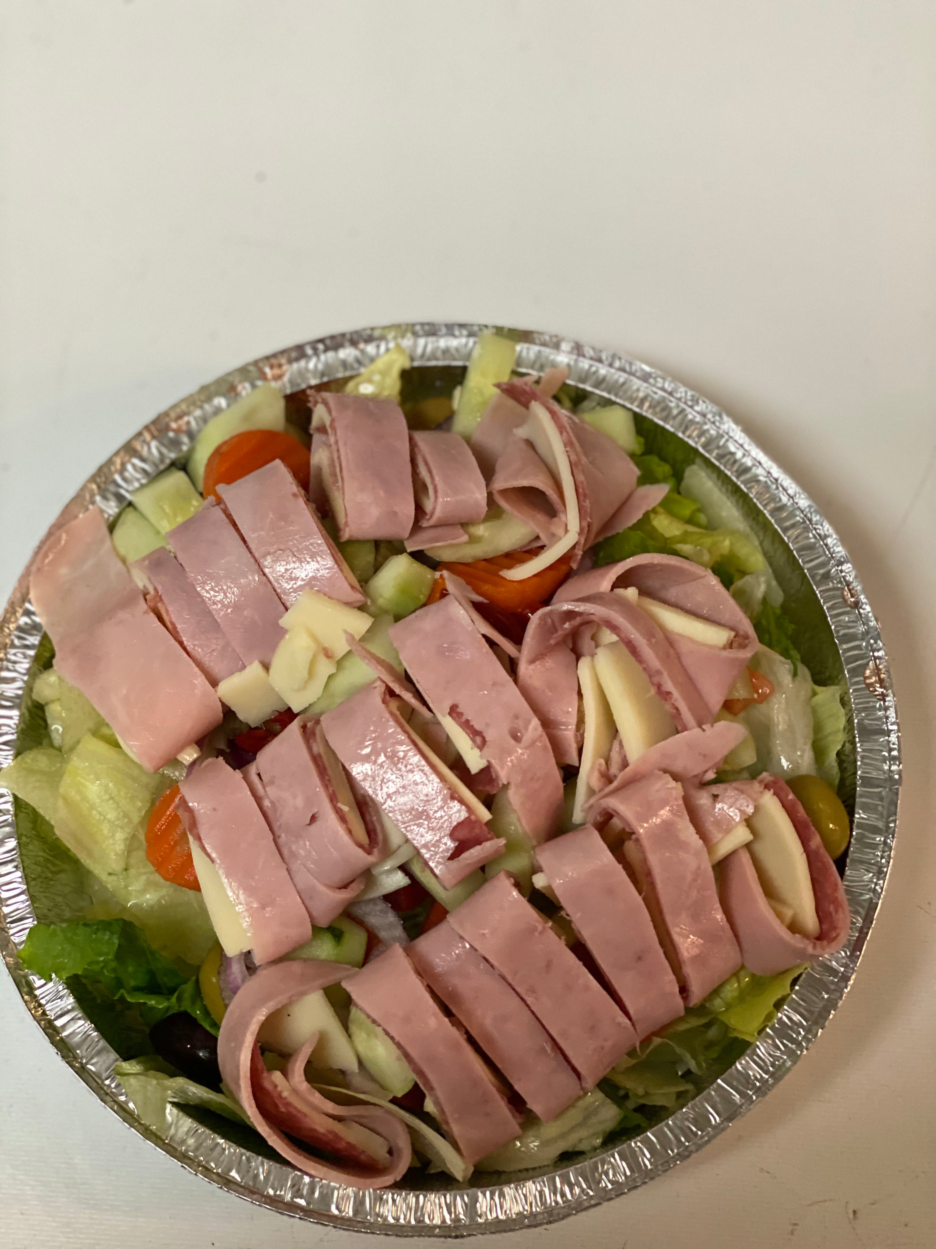 Order Antipasto Salad - Small food online from Michelangelo's Pizza store, East Brunswick on bringmethat.com