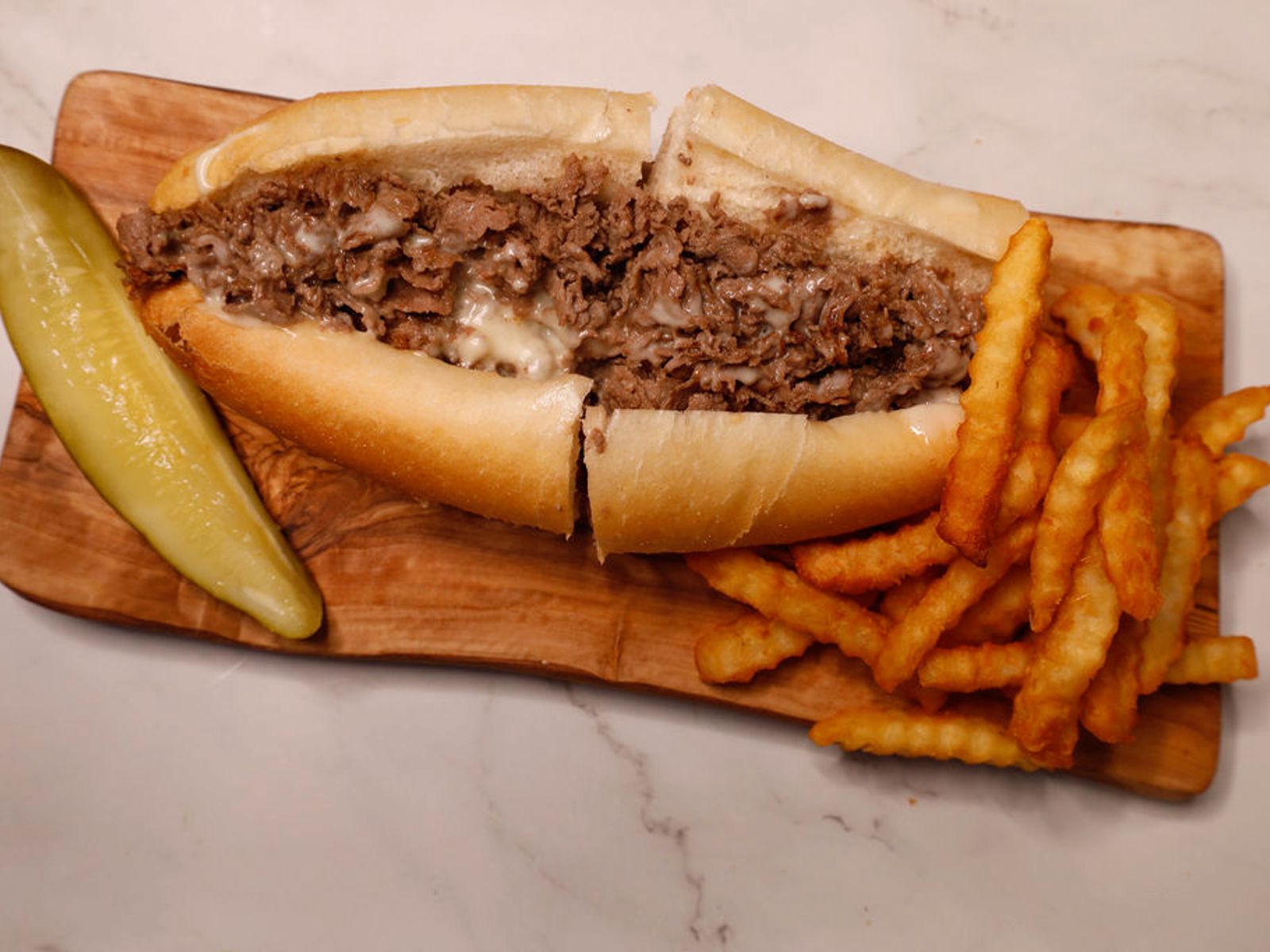 Order Philly Steak Sandwich food online from 45th Street Pub store, Edgewater Park on bringmethat.com