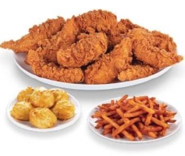 Order Chicken & Tenders Family food online from Krispy Krunchy Chicken store, Pittsburg on bringmethat.com