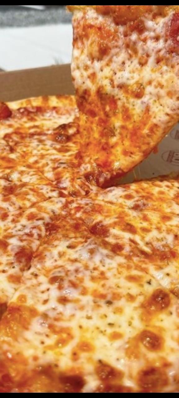 Order NY Cheese Pizza food online from Fat Tomato Pizza store, Rancho Palos Verdes on bringmethat.com