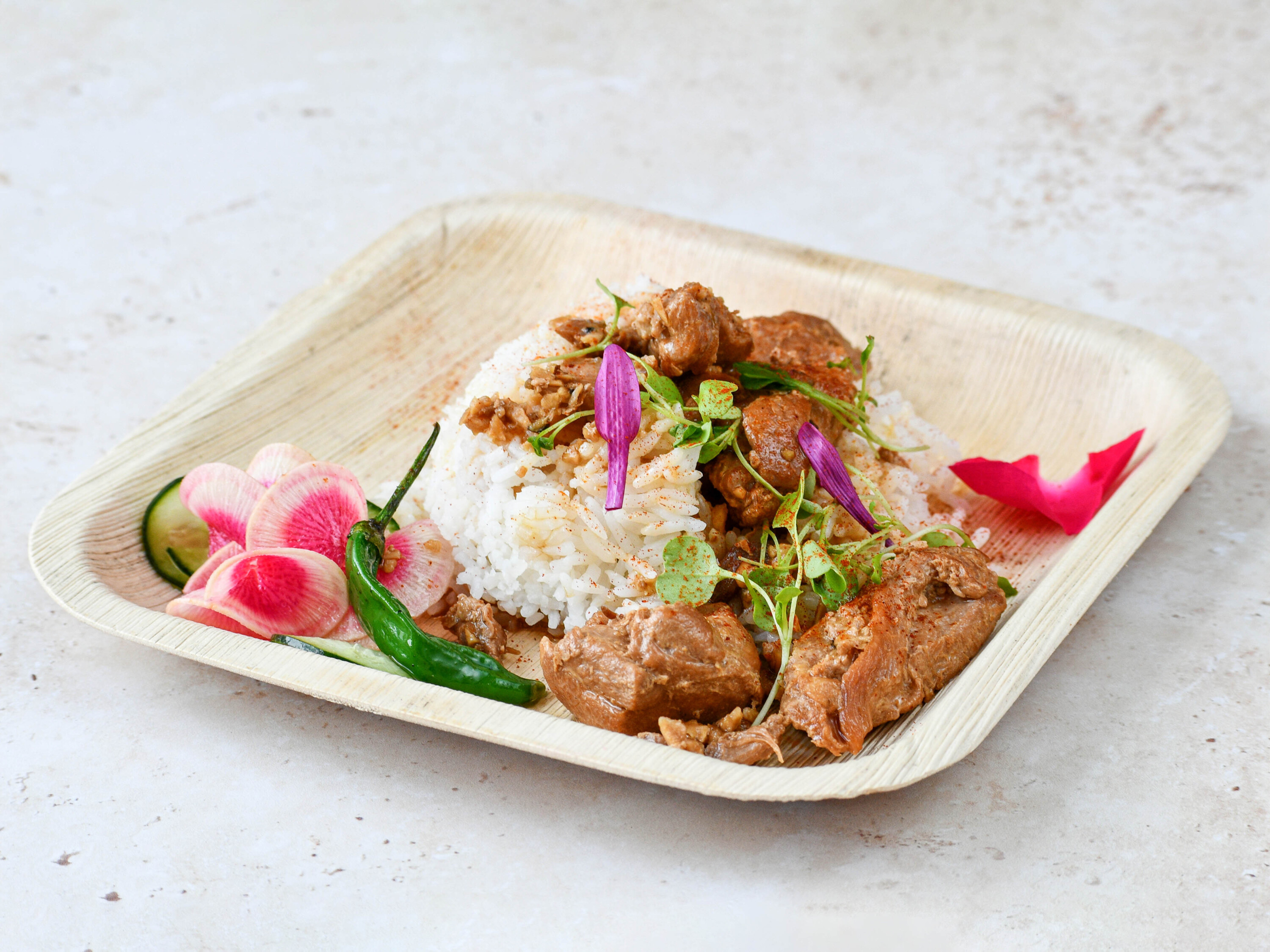 Order Adobo food online from Starfish Filipino Eatery store, San Diego on bringmethat.com