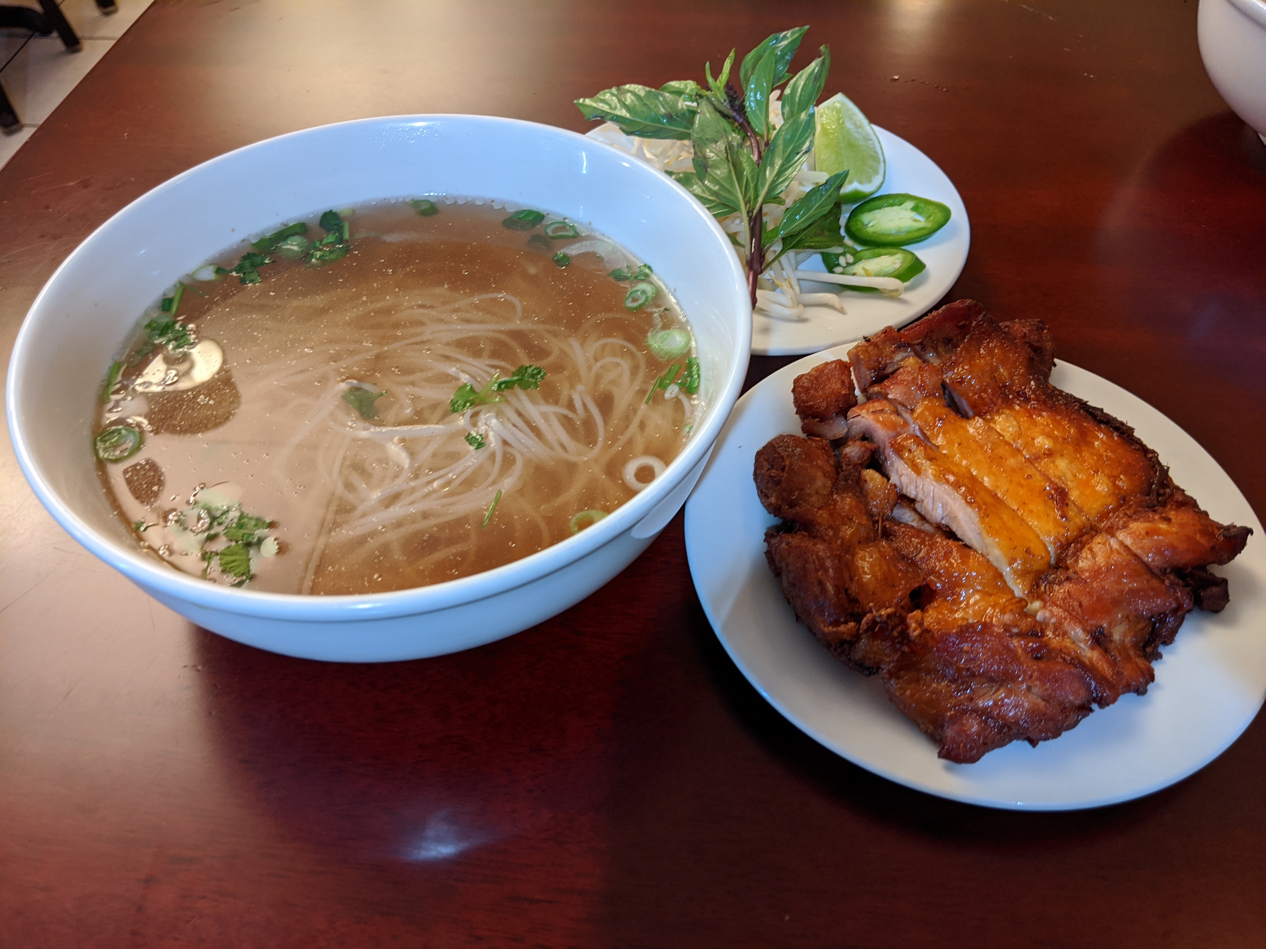 Order P9. Pho with Five Spiced Chicken food online from Bac Lieu Restaurant store, San Francisco on bringmethat.com