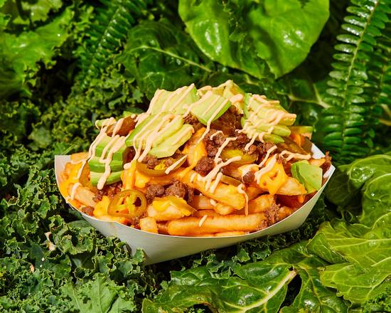 Order Lifesaver Impossible™ Loaded Fries food online from Burger Me store, Salinas on bringmethat.com
