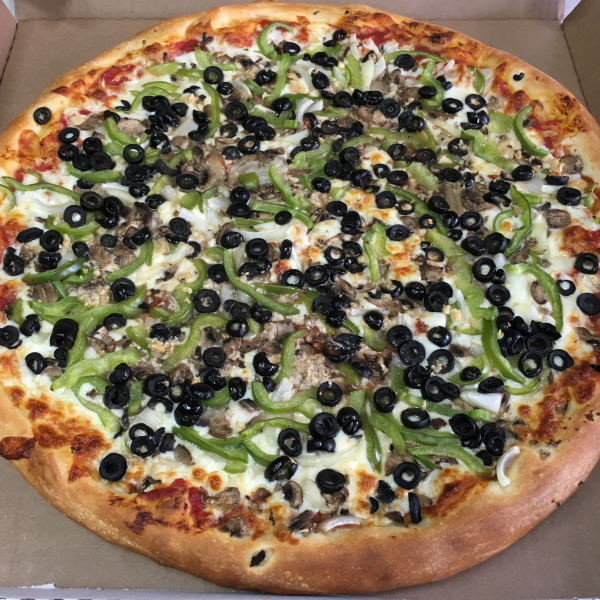 Order The Herb Pizza food online from The Slice Pizza store, San Francisco on bringmethat.com
