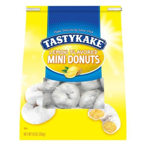 Order Tastykake · Lemon Flavored Mini Donuts (10 oz) food online from Safeway store, Rehoboth Beach on bringmethat.com