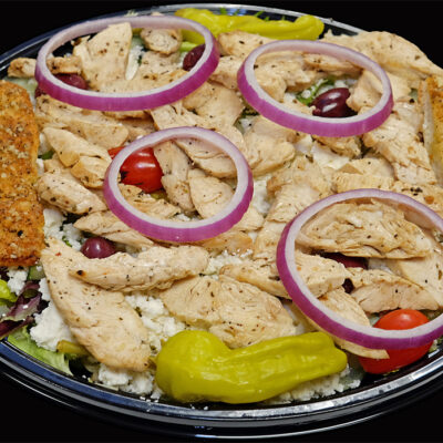 Order Small Greek Chicken food online from Francos Pizza & More store, Kenmore on bringmethat.com