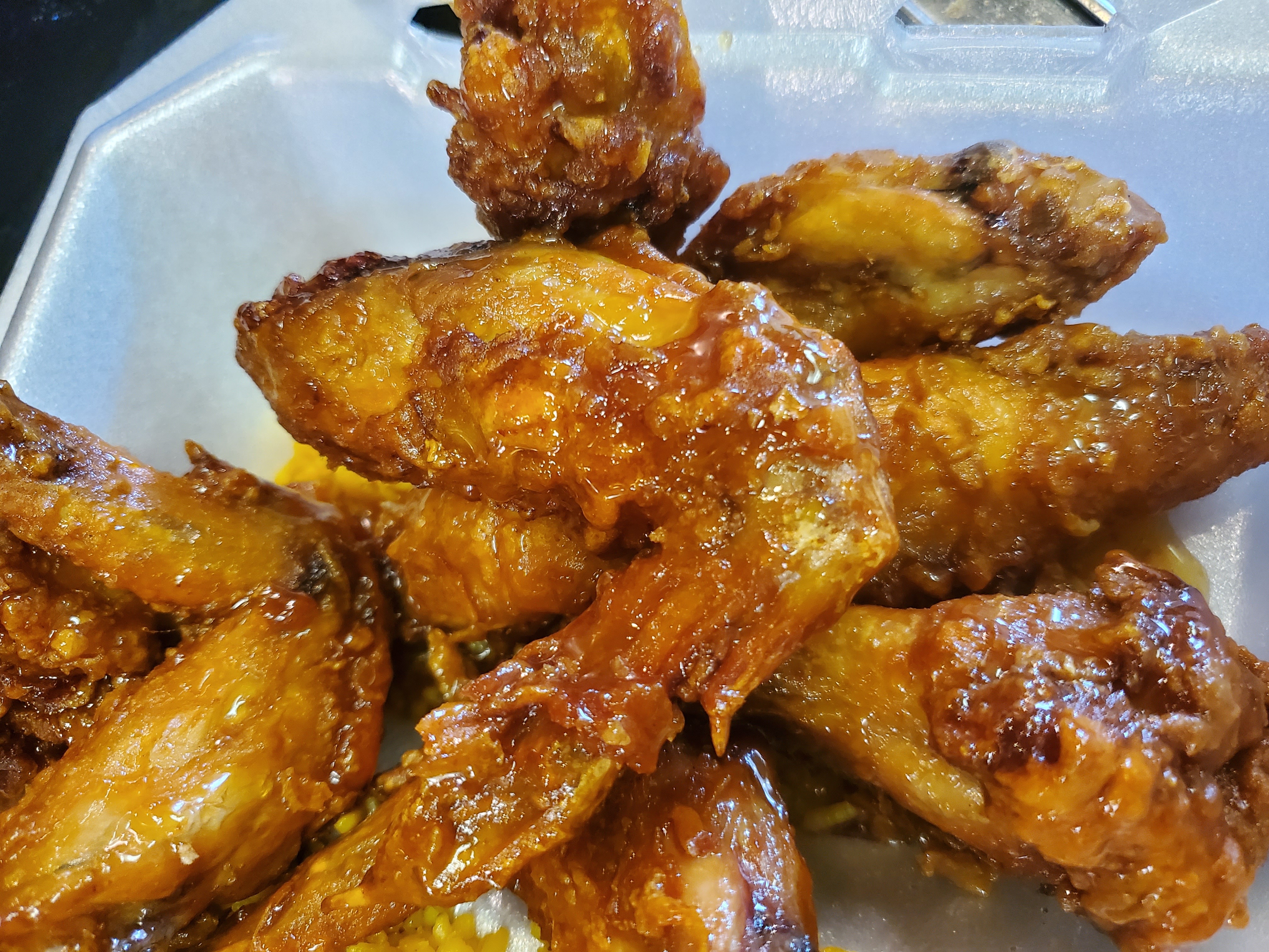 Order K9. Honey Chicken Wings food online from China King store, Fayetteville on bringmethat.com