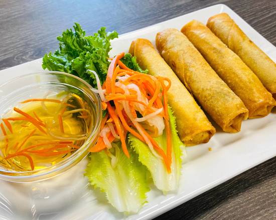 Order A5. Fried Egg Rolls (Chả Giò) (4 pcs) food online from Pho Seven store, San Lorenzo on bringmethat.com