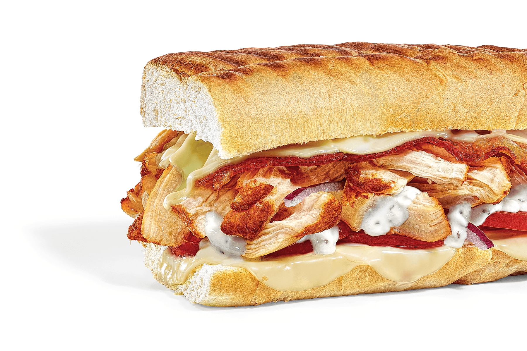 Order Chicken & Bacon Ranch Melt food online from Subway store, Lancaster on bringmethat.com