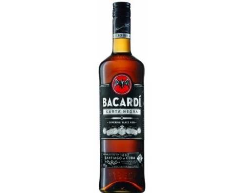 Order Bacardí, Black Ron Superior Carta Negra Rum · 1L food online from House Of Wine store, New Rochelle on bringmethat.com