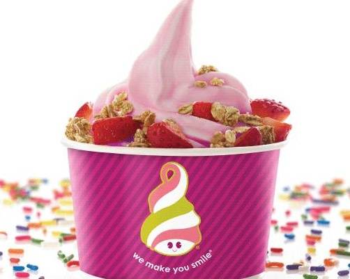 Order No-Sugar Added Strawberry food online from Menchie Frozen Yogurt store, San Ramon on bringmethat.com