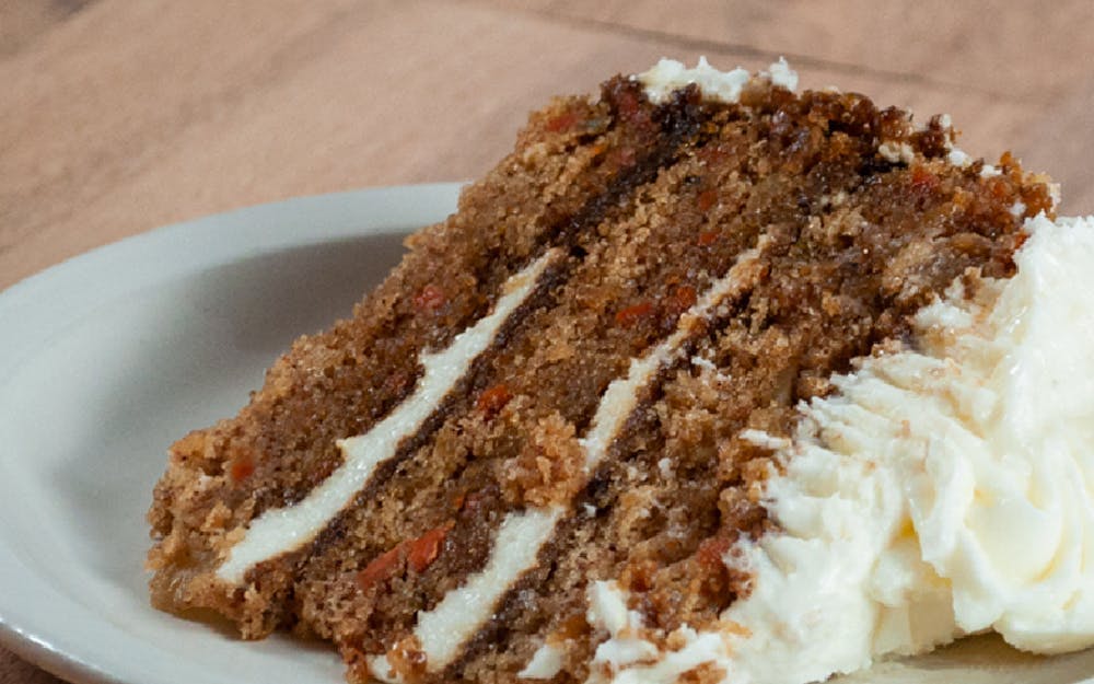 Order Carrot Cake - Dessert food online from Seasons Pizza store, Wilmington on bringmethat.com