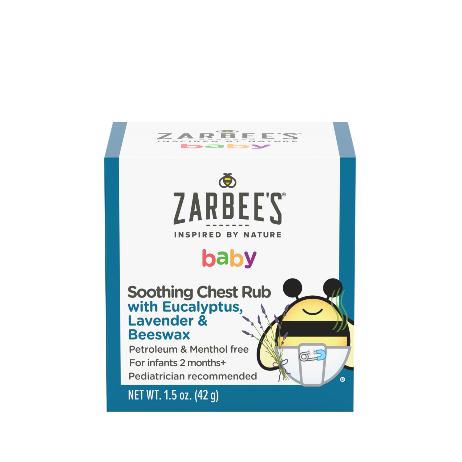 Order Zarbee's Naturals Baby Soothing Chest Rub - Eucalyptus, Lavender & Beeswax, 1.5 oz food online from Rite Aid store, READING on bringmethat.com