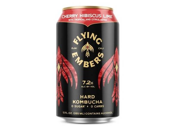 Order Flying Embers Cherry Hibiscus Lime - 6x 12oz Cans food online from Shell Beach Liquor & Deli store, Pismo Beach on bringmethat.com