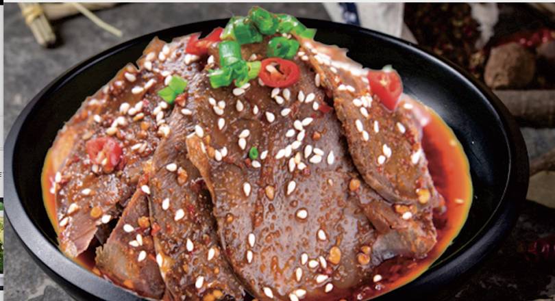 Order Spicy Sliced Beef Shank 麻辣牛腱 food online from Noodleman store, Las Vegas on bringmethat.com