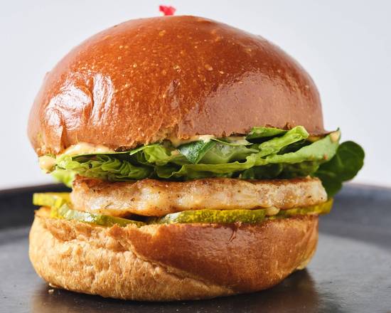 Order Shrimp Burger food online from The Rose Venice store, Los Angeles on bringmethat.com