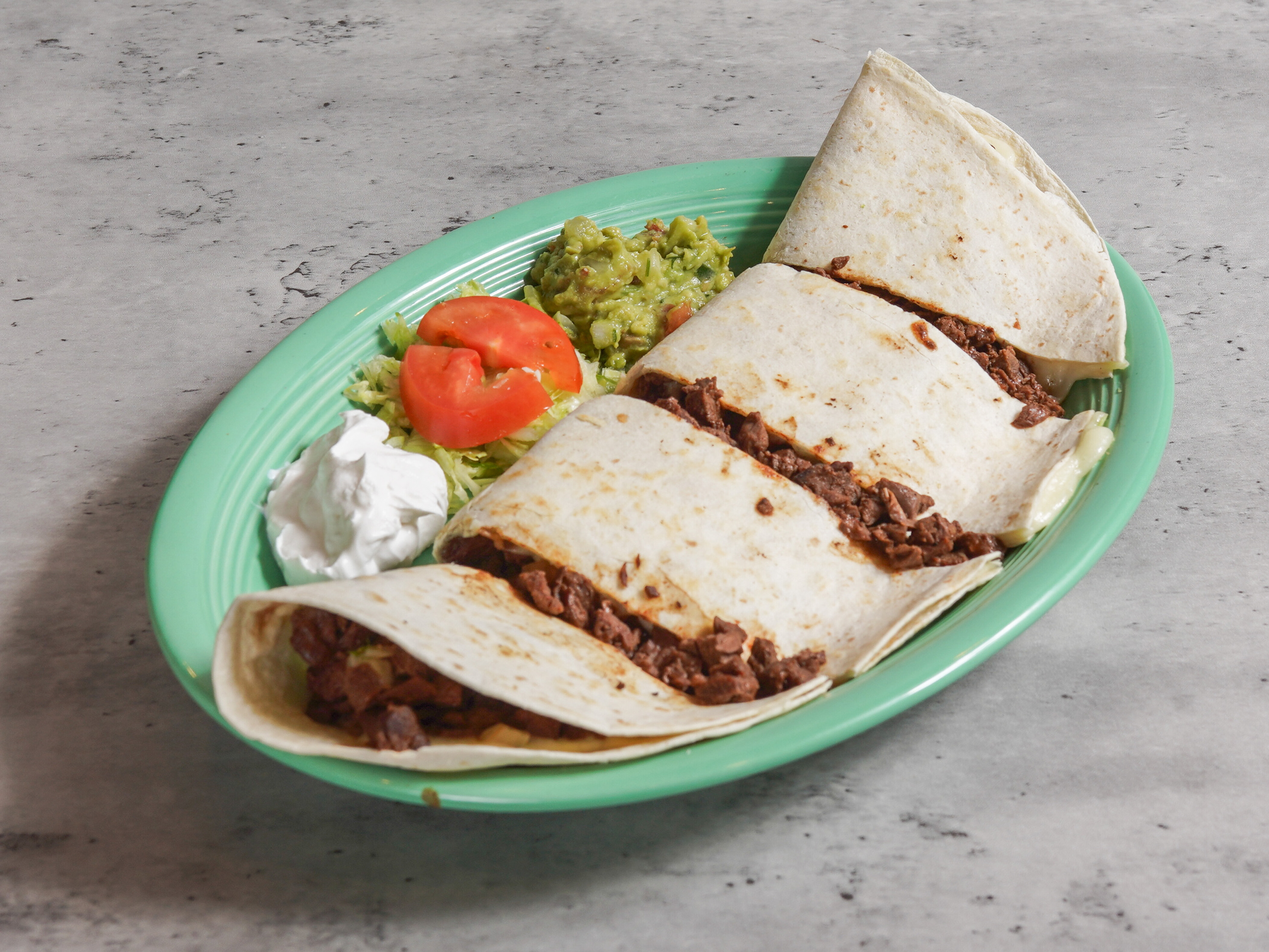 Order Grilled Steak Quesadillas food online from Pepe's Mexican Restaurant store, Matteson on bringmethat.com