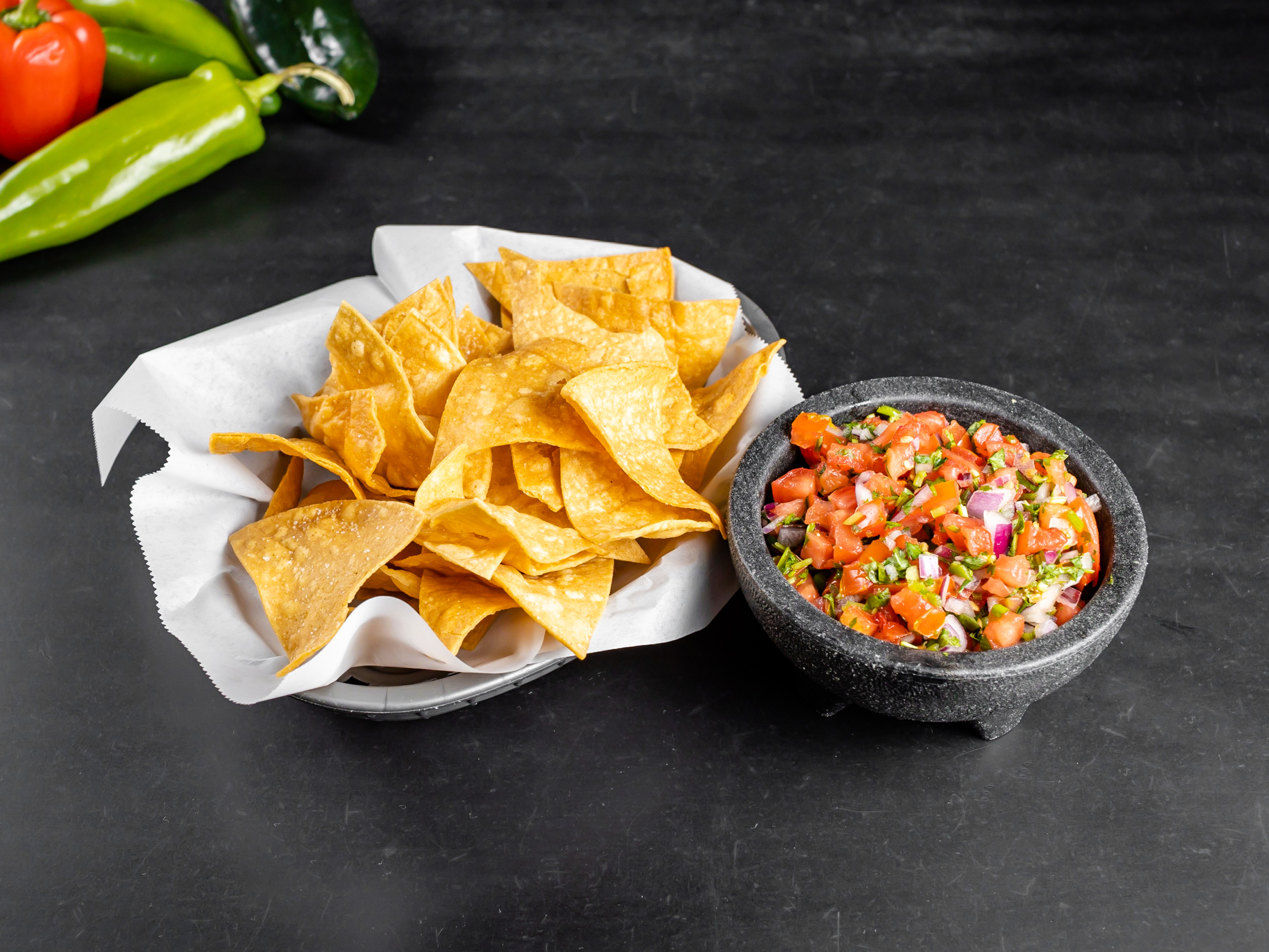 Order Chips and Salsa food online from Nick's Crispy Tacos store, San Francisco on bringmethat.com