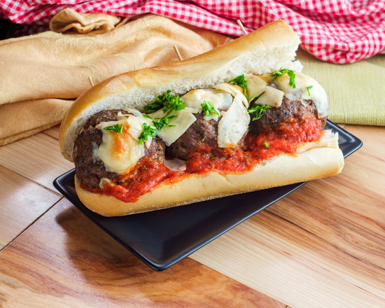 Order Bacon & Meatball Sandwich food online from Alfredo's Parmigiana House store, San Francisco on bringmethat.com