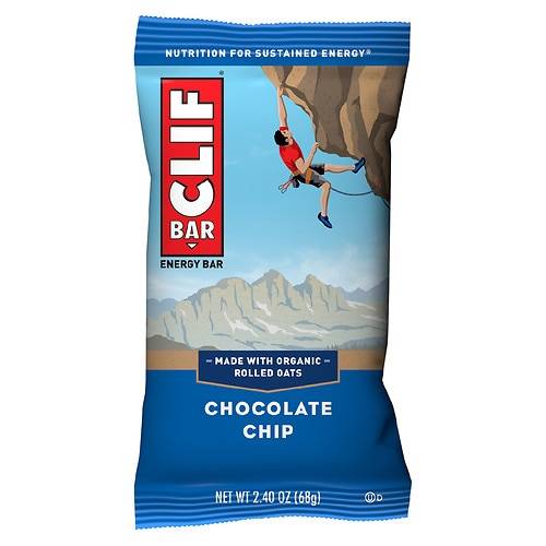 Order Clif Bar Energy Bar Chocolate Chip - 2.4 oz food online from Walgreens store, Fort Collins on bringmethat.com