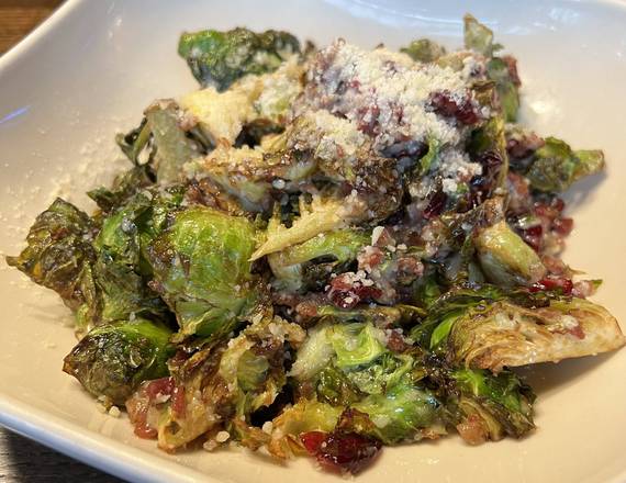 Order Crispy Brussels Sprouts Salad food online from Hopsmith Tavern store, Chicago on bringmethat.com
