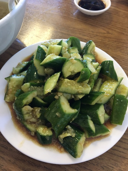 Order  香脆鲜黄瓜  Fresh Cucumber food online from Dumpling Empire store, South San Francisco on bringmethat.com