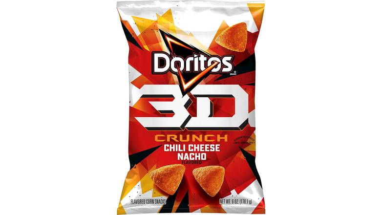 Order Doritos 3D Crunch Chili Cheese Nacho food online from Red Roof Market store, Lafollette on bringmethat.com
