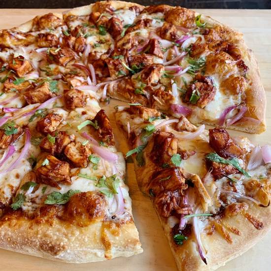Order 10" BBQ Chicken Pizza food online from Louises Trattoria store, Los Angeles on bringmethat.com
