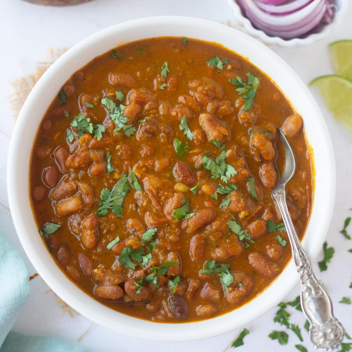 Order Kidney Beans Masala food online from Great Himalayan Indian Cuisines store, Moore on bringmethat.com