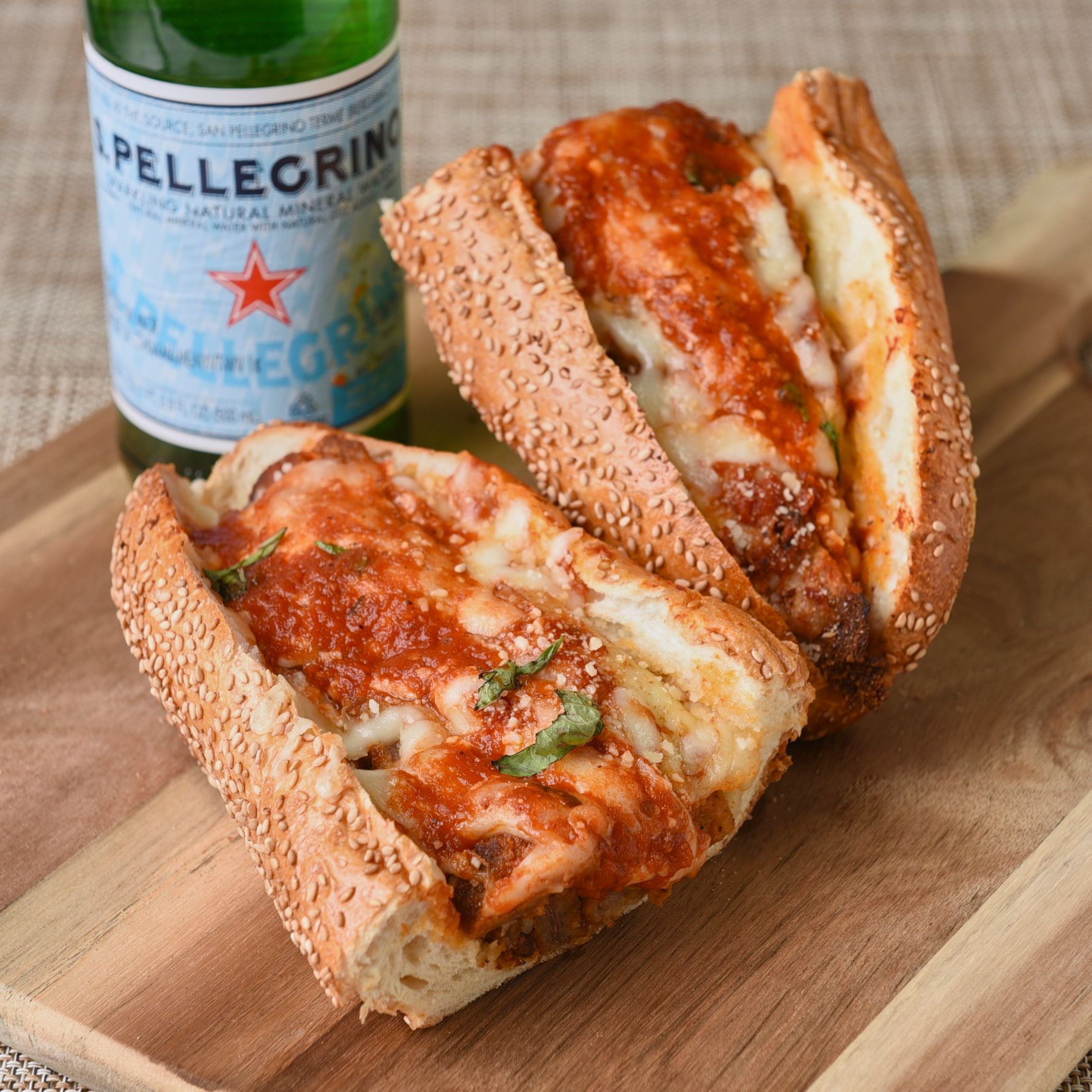 Order Veal Parmesan (Italian Long Roll) food online from Trio store, Philadelphia on bringmethat.com