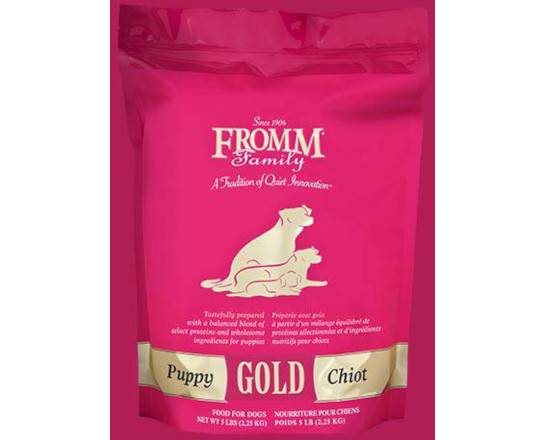 Order Fromm Gold Puppy 5# food online from Wichita Falls Pet Supply store, Wichita Falls on bringmethat.com