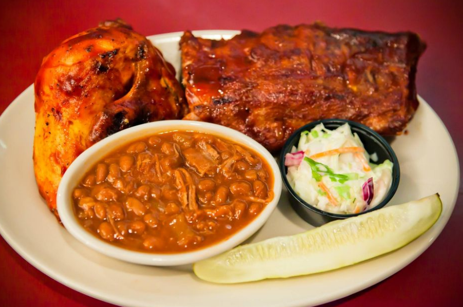 Order Rib and Chicken Combo food online from Twin Anchors Restaurant & Tavern store, Chicago on bringmethat.com