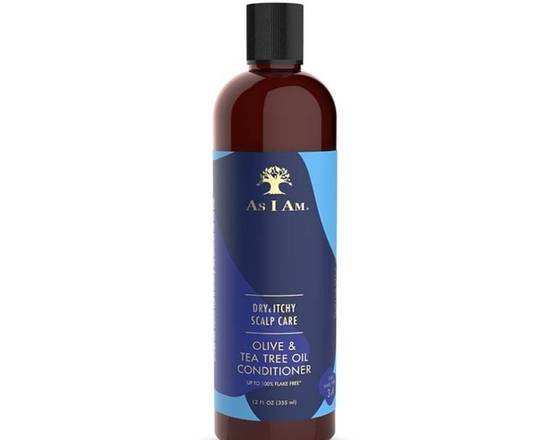 Order As I Am Dry & Itchy Scalp Care Olive & Tea Tree Oil: DANDRUFF CONDITIONER food online from iDa Beauty Supply Store store, Middletown on bringmethat.com