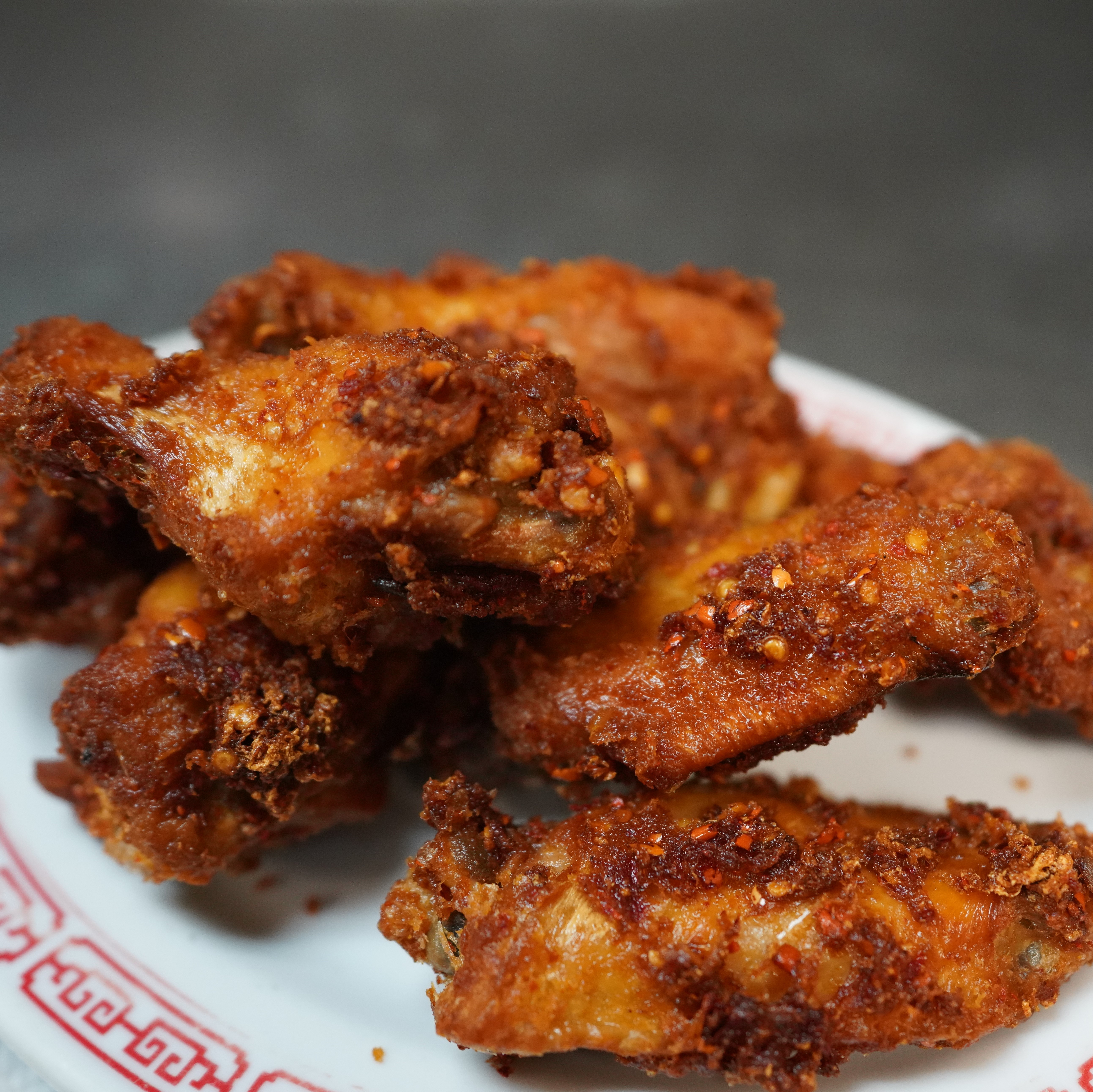 Order Spicy Fried Chicken Wings food online from Red Pepper Chinese Restaurant store, RICHFIELD on bringmethat.com