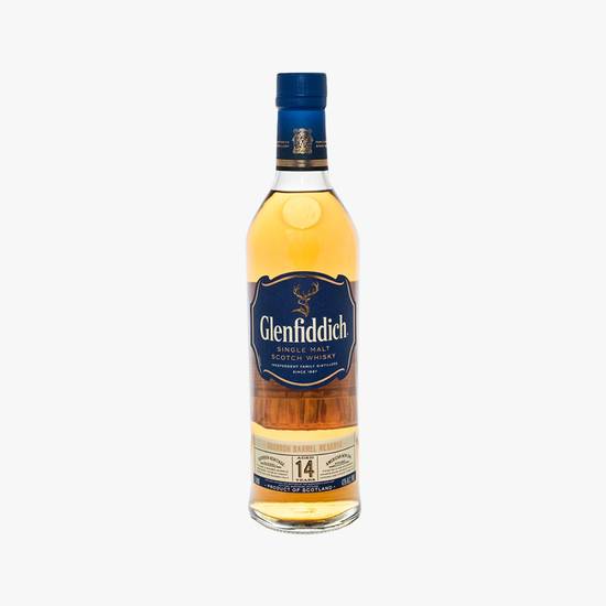 Order Glenfiddich 14 Years Old 750ml food online from Goodie Liquor And Wine store, Santa Monica on bringmethat.com