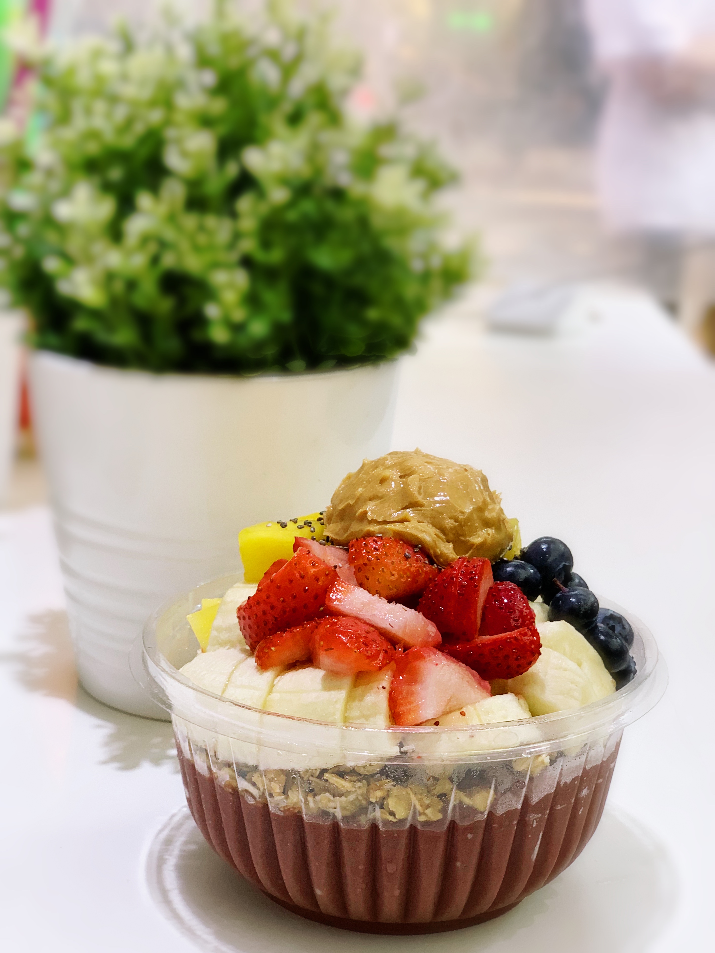 Order 25. Acai Peanut Butter Bowl food online from Hawa Smoothies store, New York on bringmethat.com