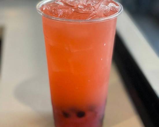 Order Iced Berry Refresher food online from Babble Coffee And Boba Bar store, Oklahoma City on bringmethat.com