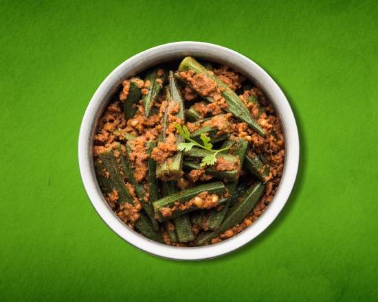 Order Old School Okra  food online from Plant-Based Indian store, Fort Collins on bringmethat.com