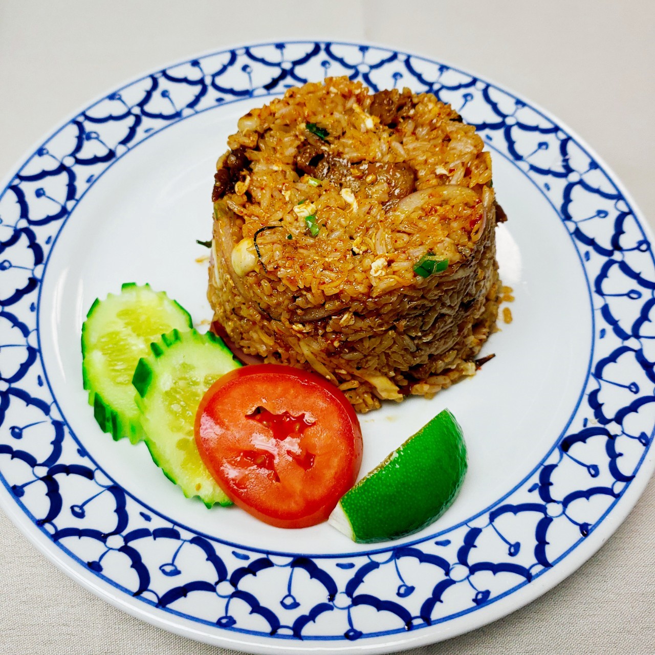 Order Tom Yum Fried Rice Lunch Special food online from Thai Villa store, New York on bringmethat.com