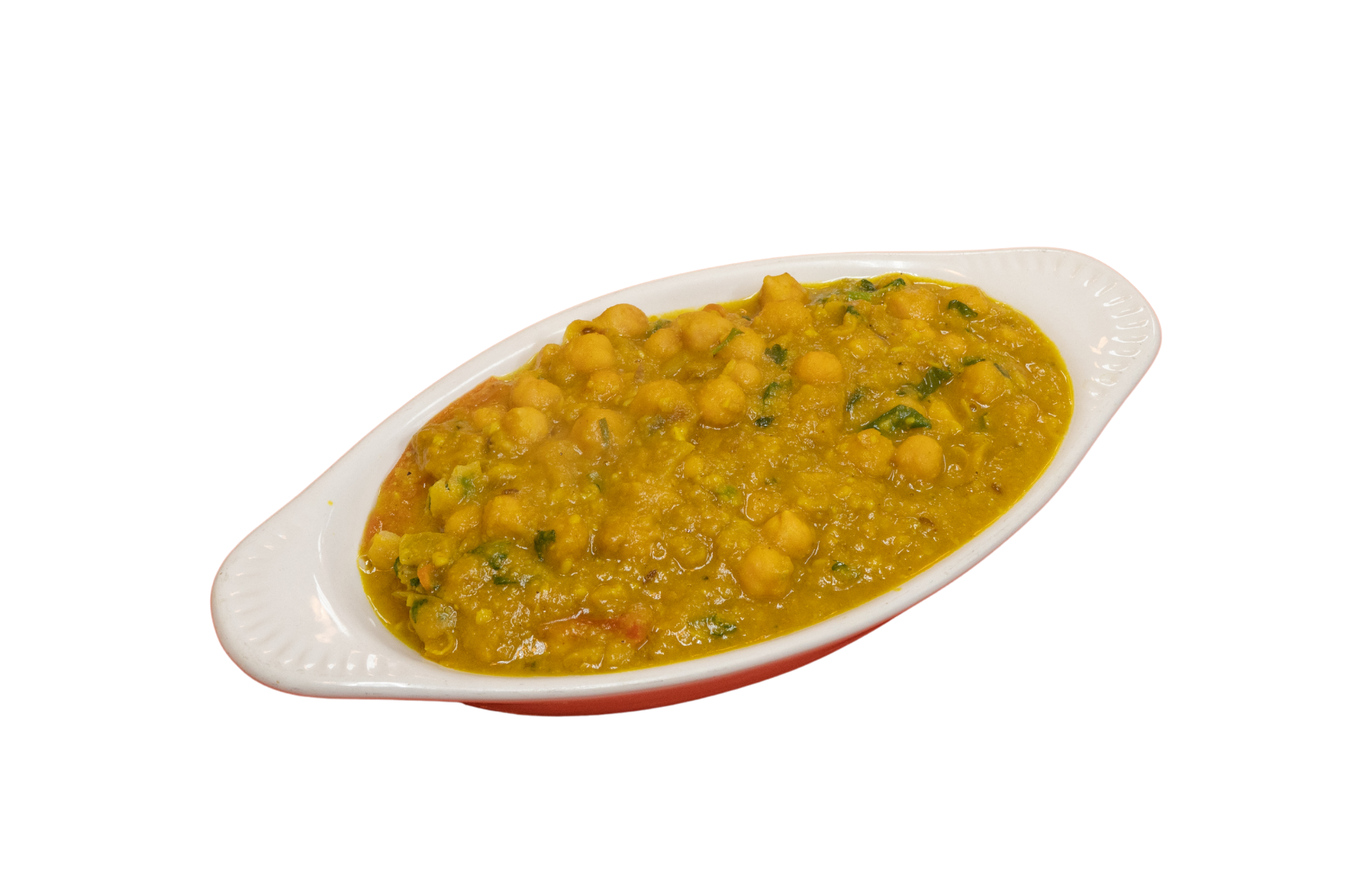 Order Chana Masala  (+ Free Dessert) food online from Spices Of India Kitchen store, Irving on bringmethat.com
