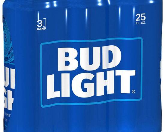 Order Bud Light, 24oz 3-Pack (4.2% ABV) food online from Moby Liquor store, Los Angeles on bringmethat.com